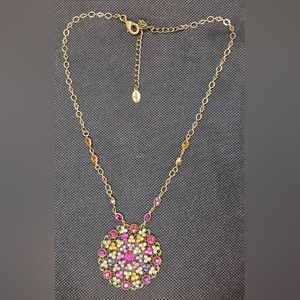 Sorrelli round pendant necklace